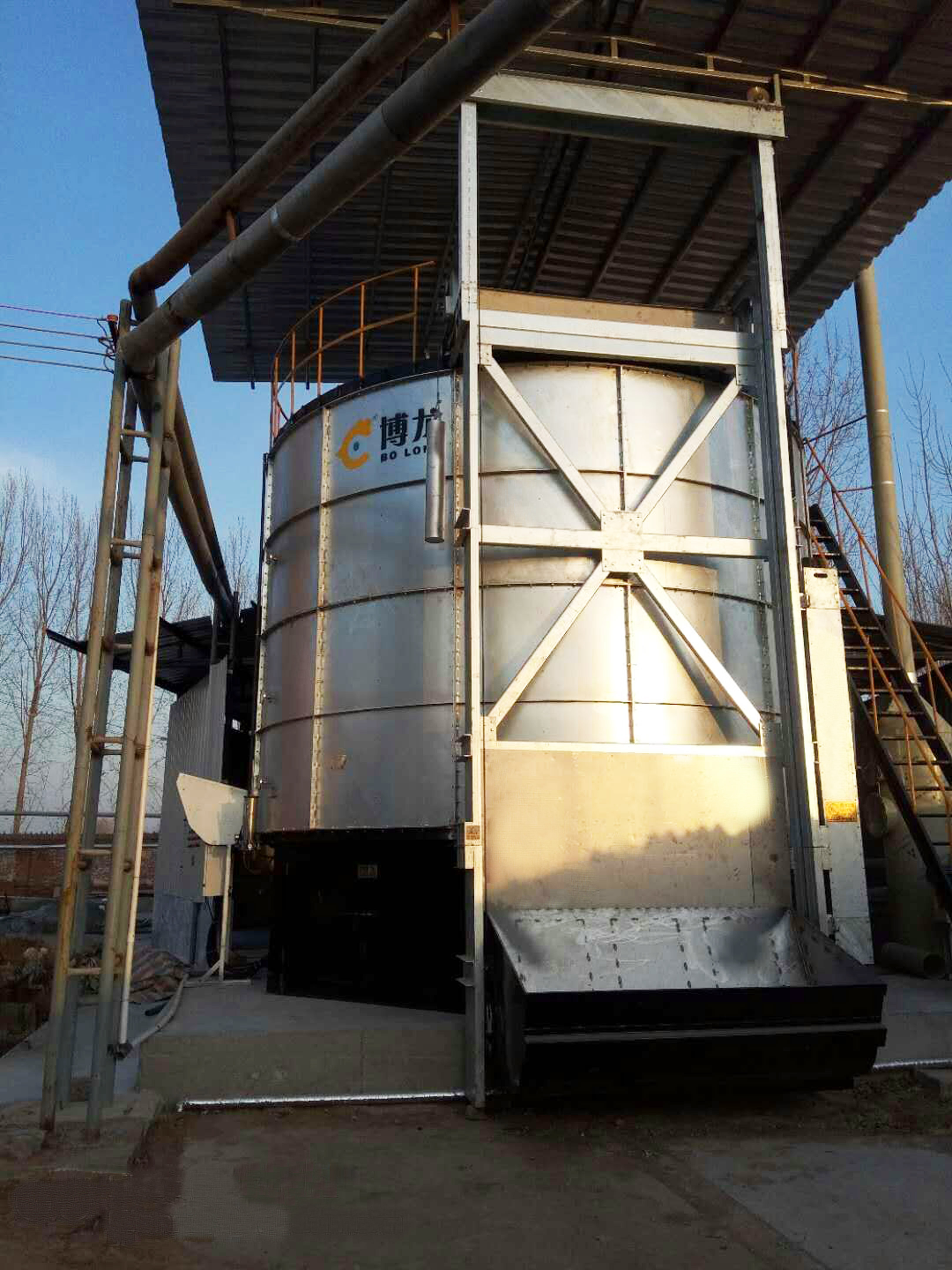 low-maintenance fermentation tank to improve soil health